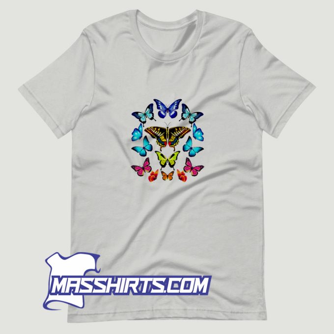 Nature Butterflies Monarch T Shirt Design