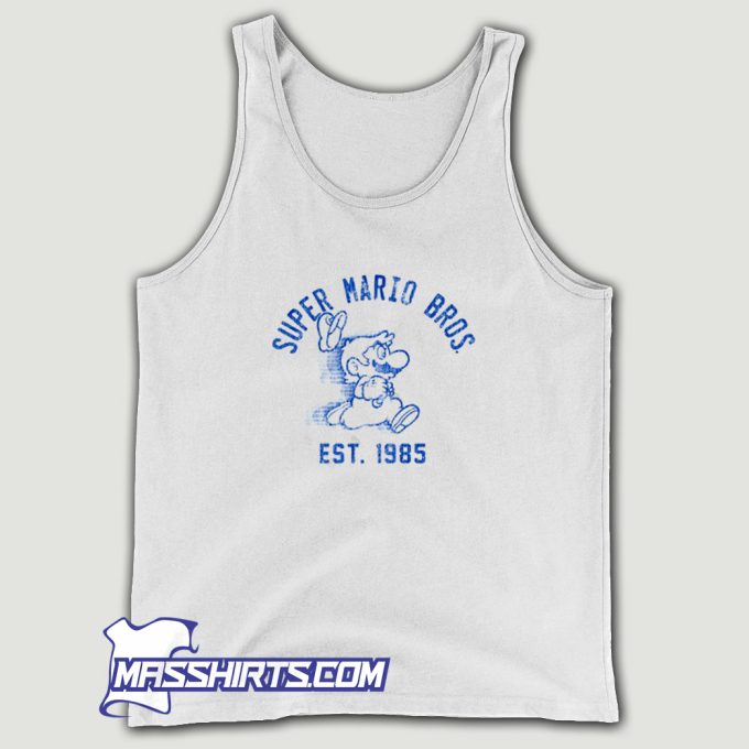 Nintendo Super Mario Run 1985 Tank Top