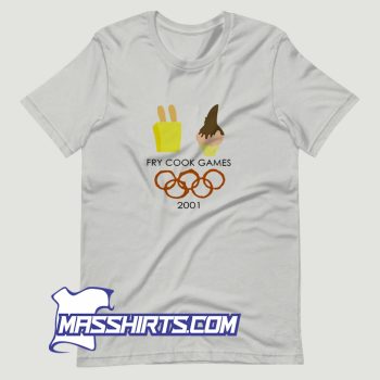 SpongeBob Fry Cook Games 2001 T Shirt Design