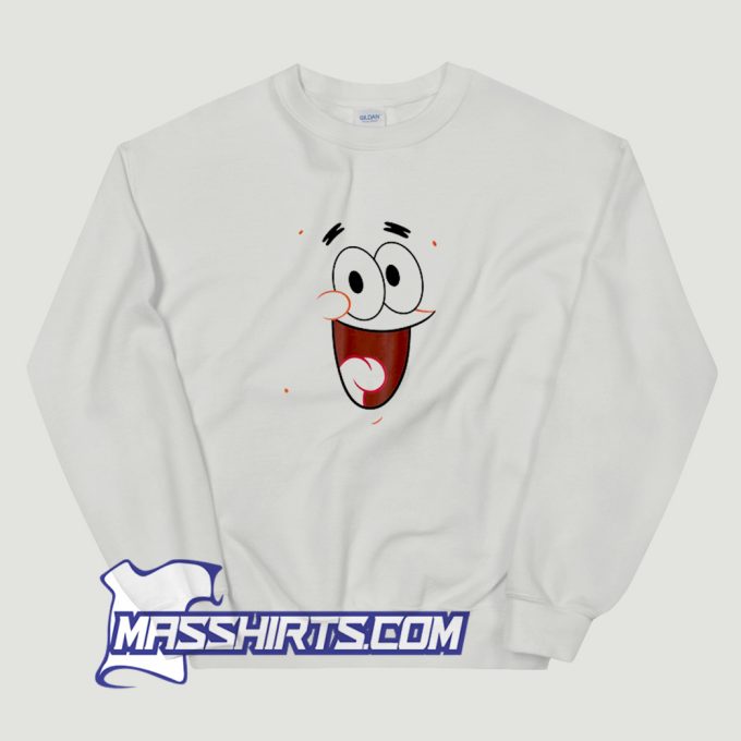 SpongeBob Patrick Face Sweatshirt