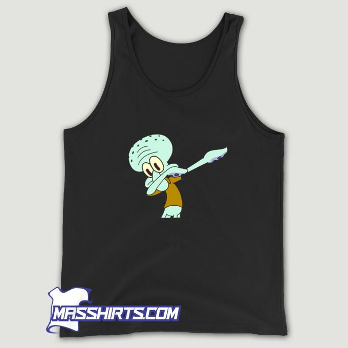 Squidward Dab En On Em Tank Top