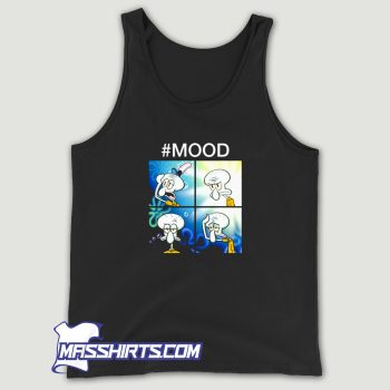 Squidward Mood Meme Tank Top