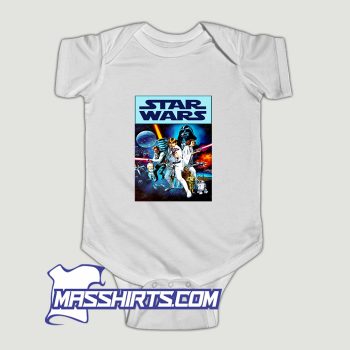 Star Wars 40th Anniversary Baby Onesie