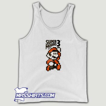 Super Mario Bros 3 Pixel Mario Tank Top