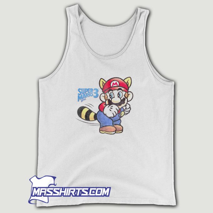 Super Mario Bros 3 Raccoon Tank Top