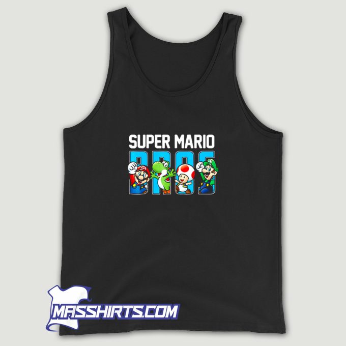 Super Mario Bros Characters Tank Top