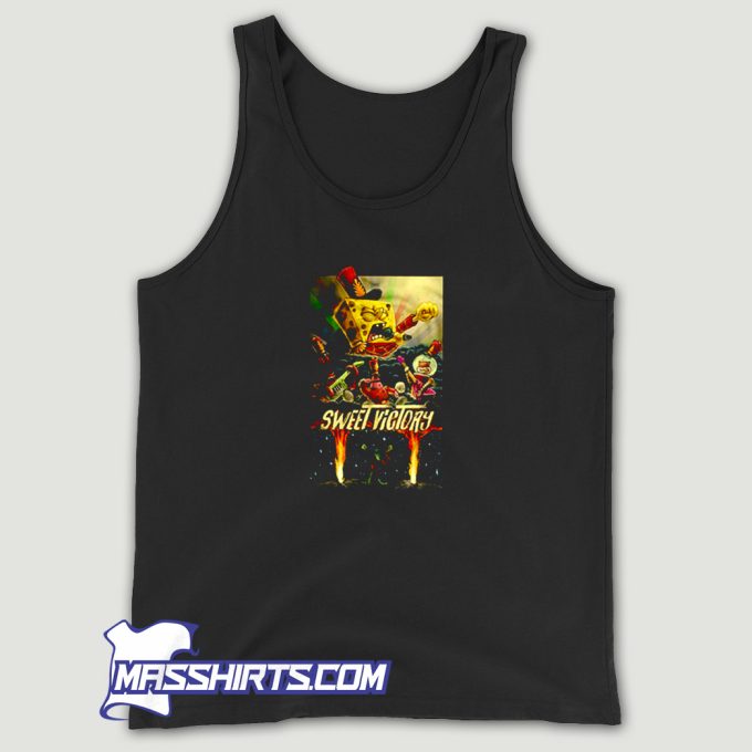 Sweet Victory SpongeBob Tank Top