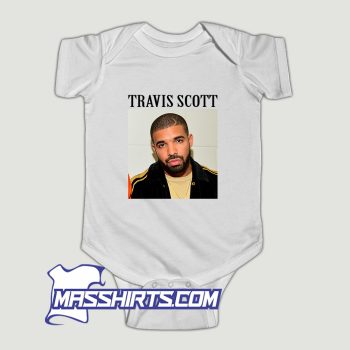 Travis Scott Drake Meme Baby Onesie