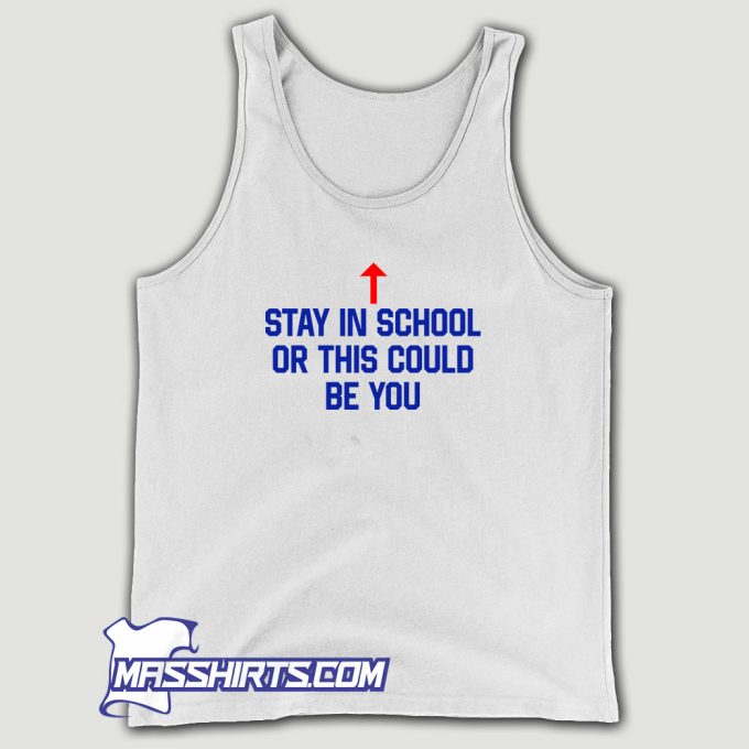 Al Bundy Stay In School Tank Top