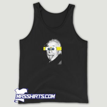 Albert Einstein Spongebobs Eyes Tank Top