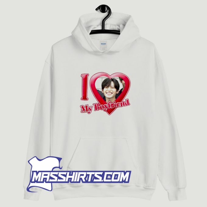 New I Love My Boyfriend Hoodie Streetwear