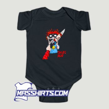 Rugrats Scared Chucky Baby Onesie
