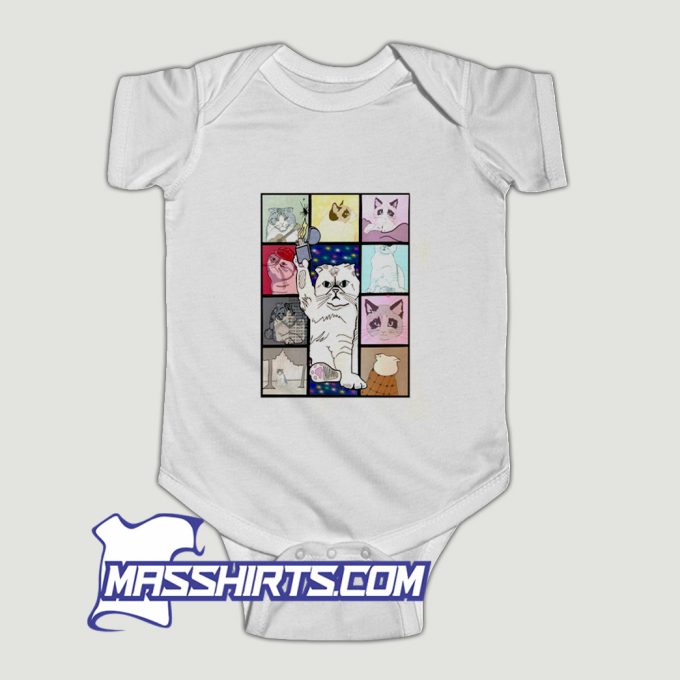 The Eras Tour Cat Baby Onesie