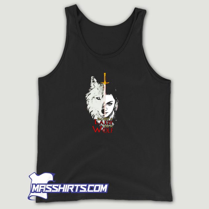 Wolf Arya Stark Game Of Thrones Tank Top