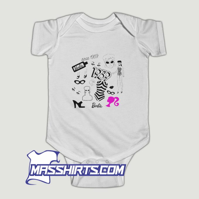 Barbie 1959 Accessories Baby Onesie