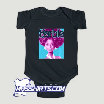 Barbie Afro Barbie Doll Baby Onesie