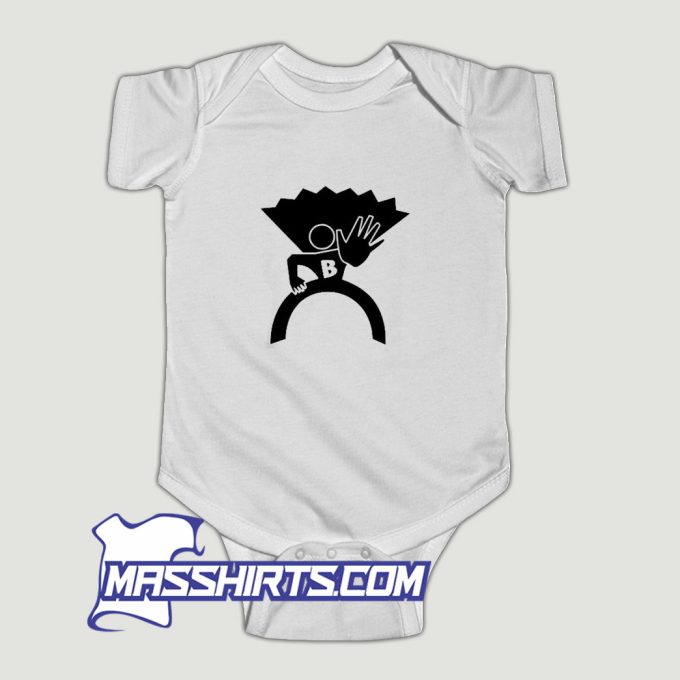 Blankman Logo Baby Onesie