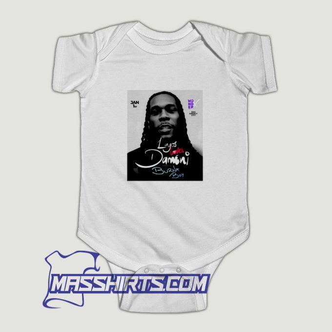 Burna Boy Love Damini 2023 Baby Onesie