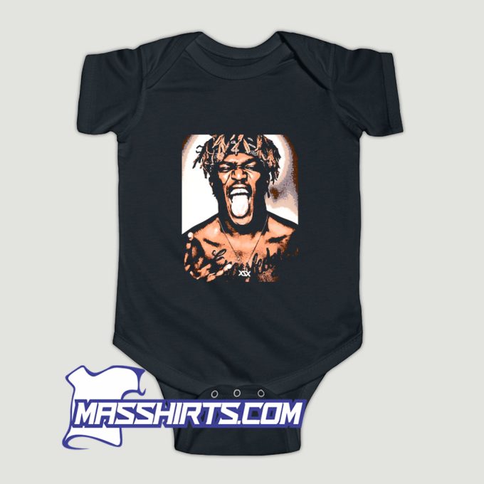 Celeb KSI Rapper And Boxing Baby Onesie