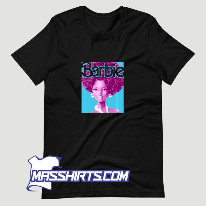 Classic Barbie Afro Barbie Doll T Shirt Design