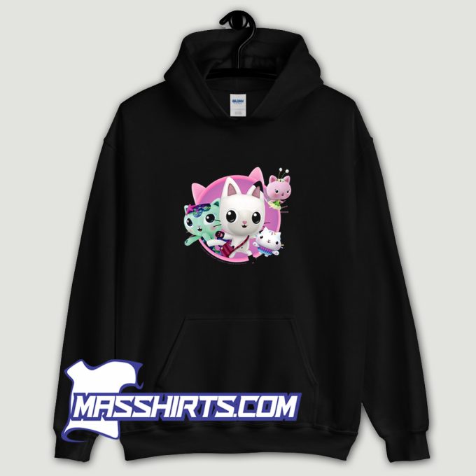 Gabbys Dollhouse Group Cats Hoodie Streetwear