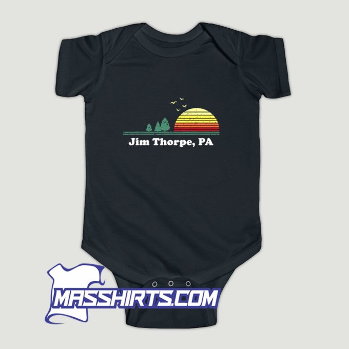 Jim Thorpe Pennsylvania Baby Onesie