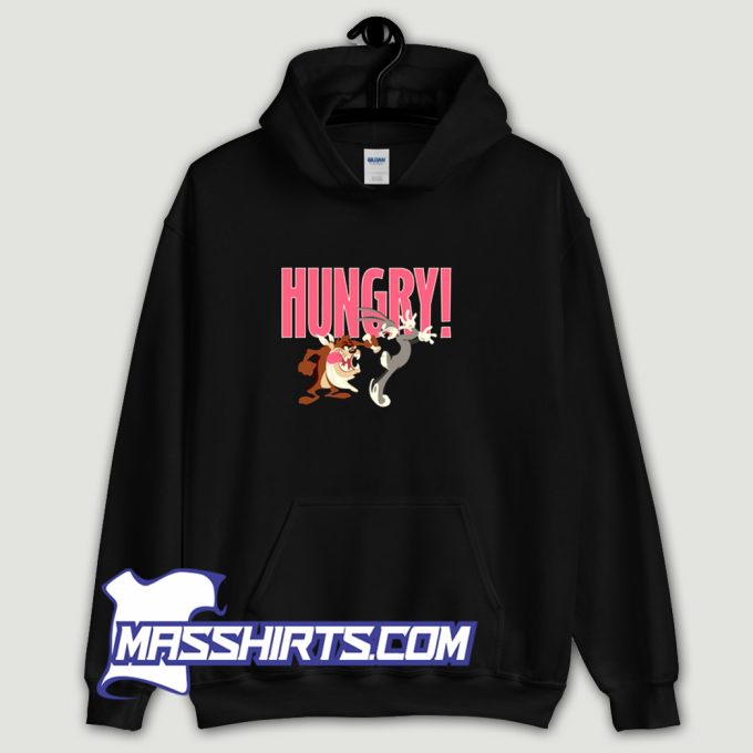 Looney Tunes Bugs And Taz Hungry Hoodie Streetwear