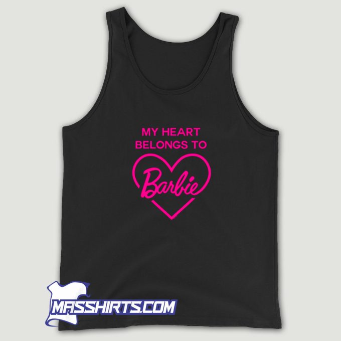 My Heart Belongs To Barbie Tank Top