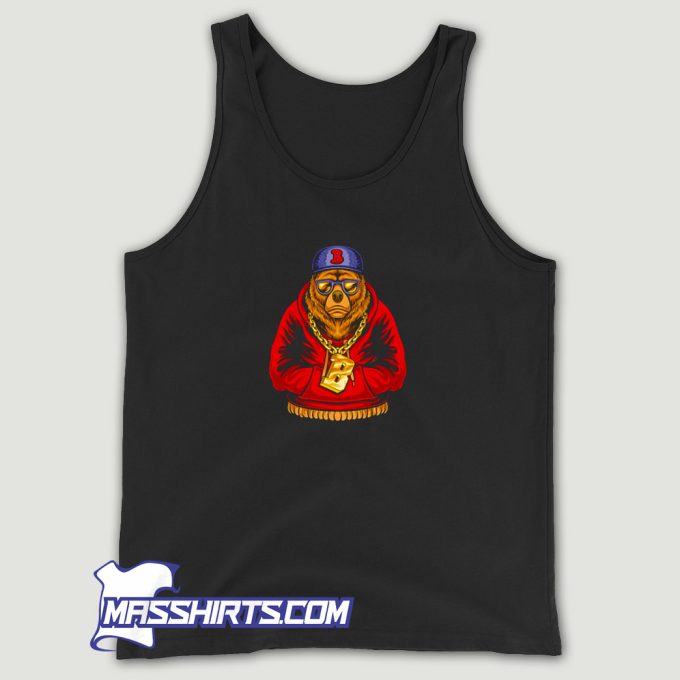 Rapper Bear Hip Hop Teddy Tank Top