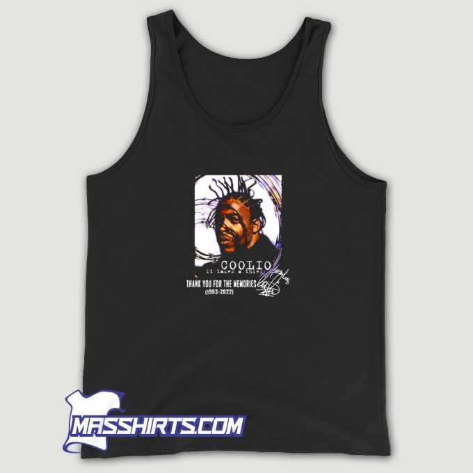 Rest In Peace Coolio Hoolio Tank Top