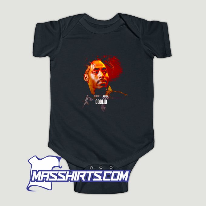 Rip Rapper Coolio 1963 2022 Baby Onesie