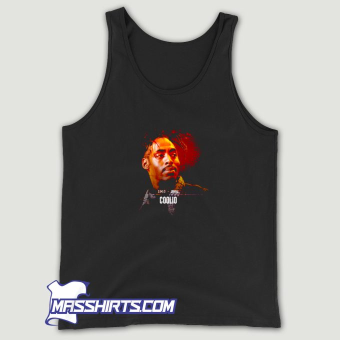 Rip Rapper Coolio 1963 2022 Tank Top