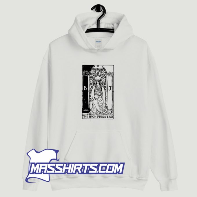 The High Priestess Occult Tarot Card Hoodie Streetwear