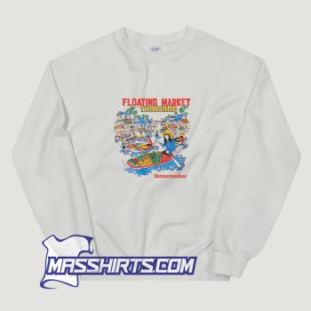 Vintage Floating Market Thailand Sweatshirt