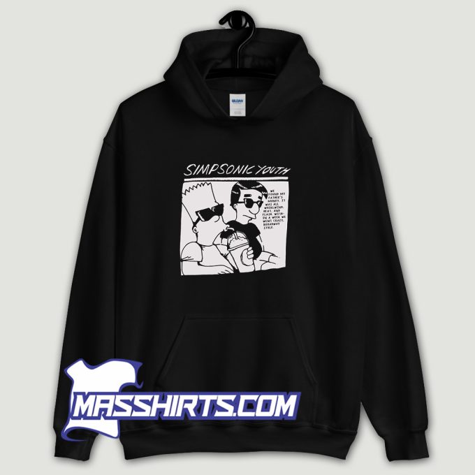 Vintage Simpsonic Youth Hoodie Streetwear