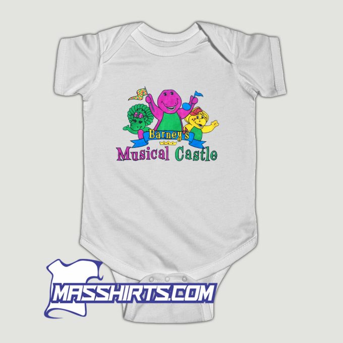 Barneys Musical Castle Baby Onesie