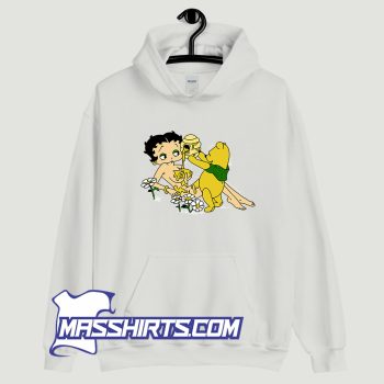 Betty Bop and Winnie The Pooh Honey Take It Easy Hoodie Streetwear