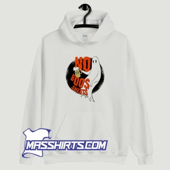 Cool No Boo Sheets Halloween Hoodie Streetwear