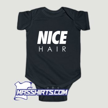 Cute Nice Hair Baby Onesie