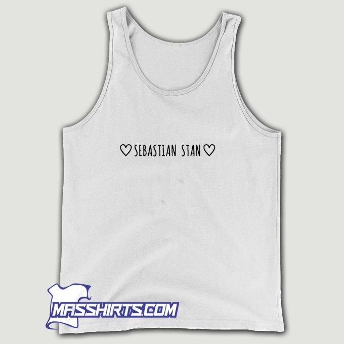 Heart Sebastian Stan Tank Top