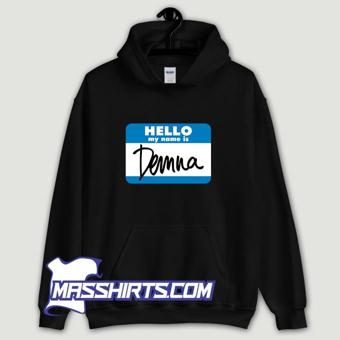 Hello My Name Is Demna Hoodie Streetwear