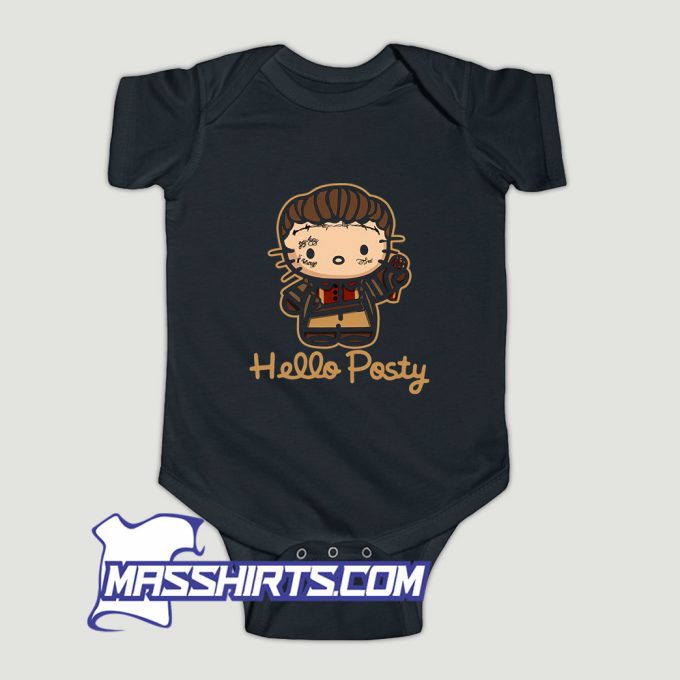 Hello Posty Post Malone Baby Onesie