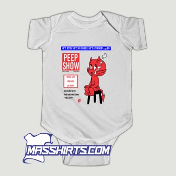 Lil Peep x Alien Body Peep Show Magazine Baby Onesie