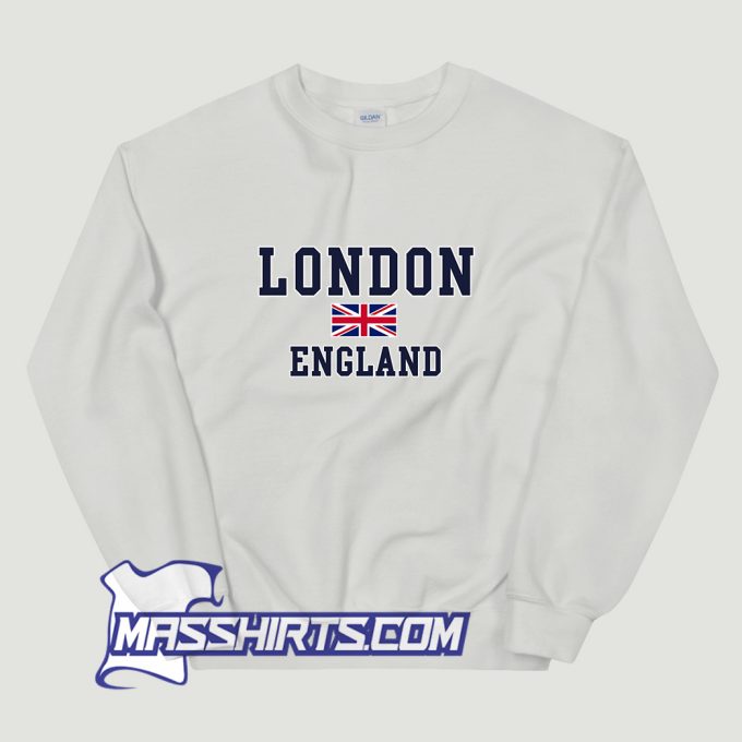 London England Flag Sweatshirt