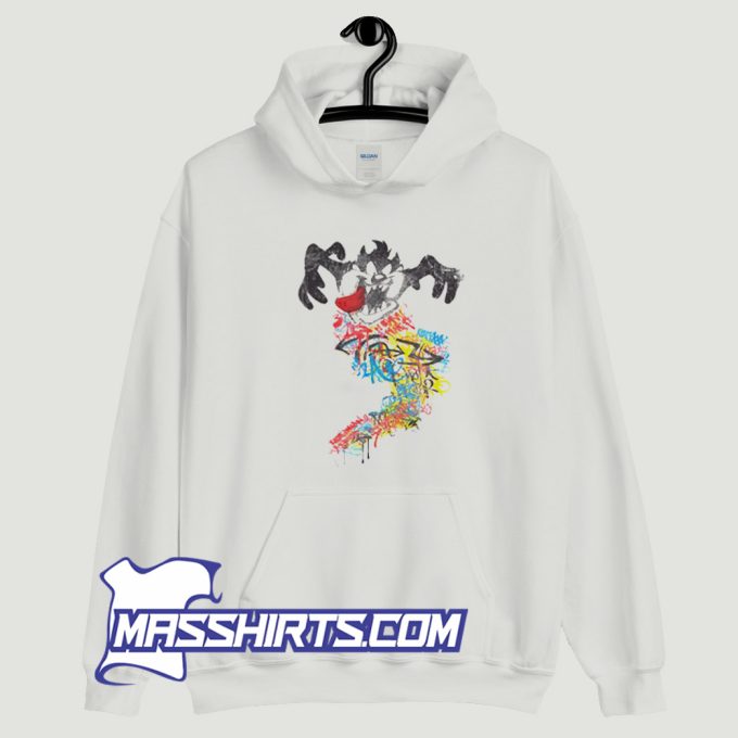 Looney Tunes Audacious Taz Tv Hoodie Streetwear