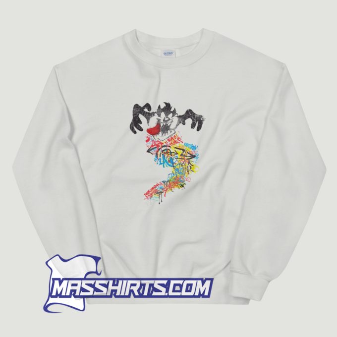 Looney Tunes Audacious Taz Tv Sweatshirt