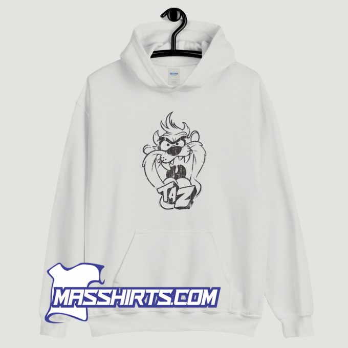 Looney Tunes Faded Taz Hoodie Streetwear