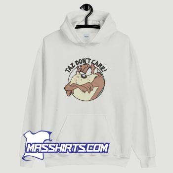 Looney Tunes Taz Dont Care Hoodie Streetwear