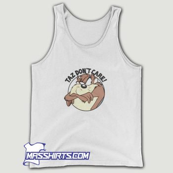 Looney Tunes Taz Dont Care Tank Top