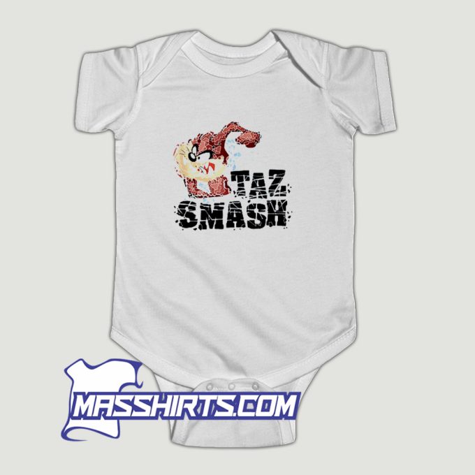 Looney Tunes Taz Smash Baby Onesie